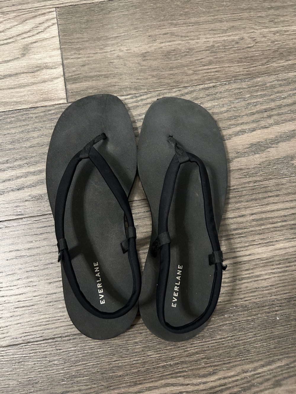 Everlane Black Women's Minimalist Thong Sandals